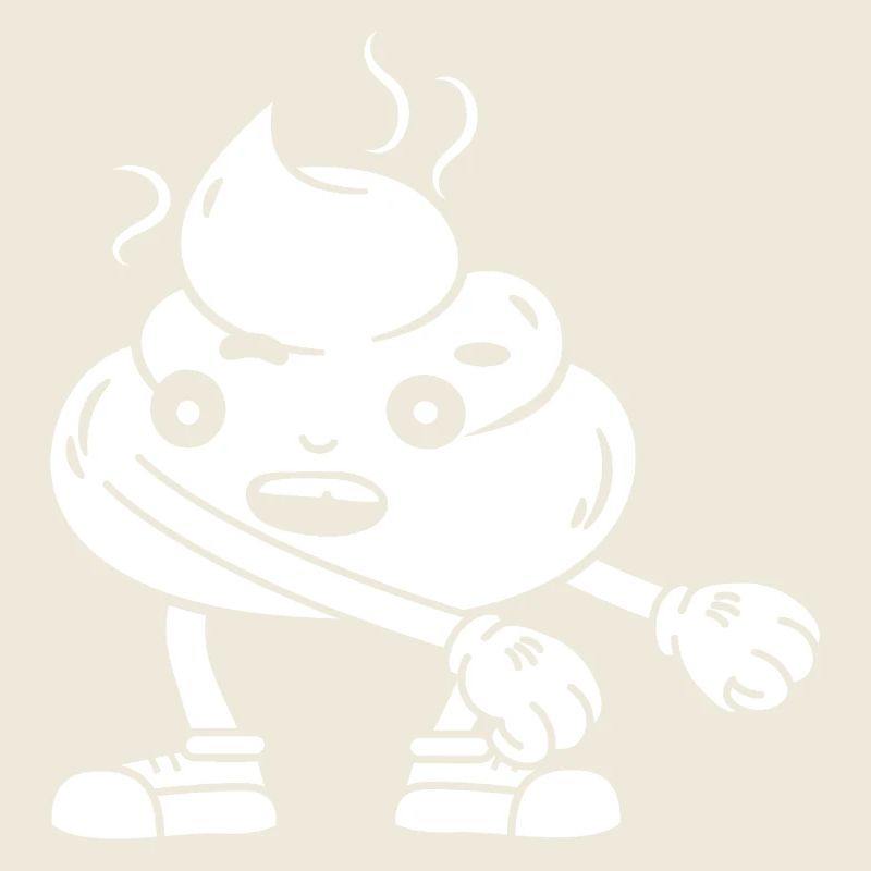 Drôle de tas de caca dansant