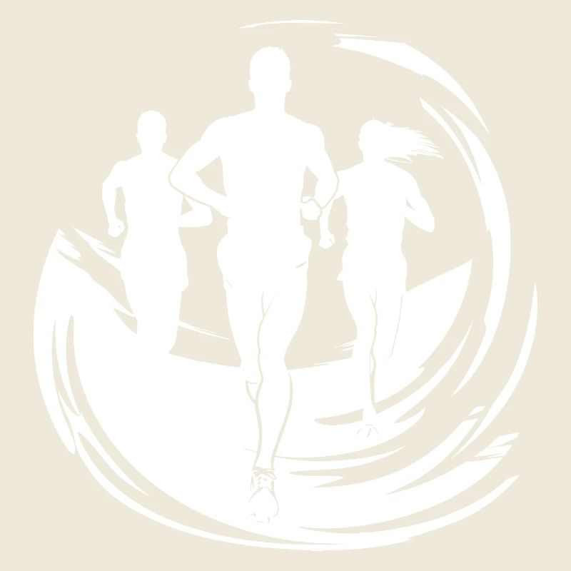 Dessin du coureur