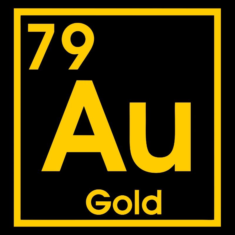 AU Gold – Design des Elementsymbols