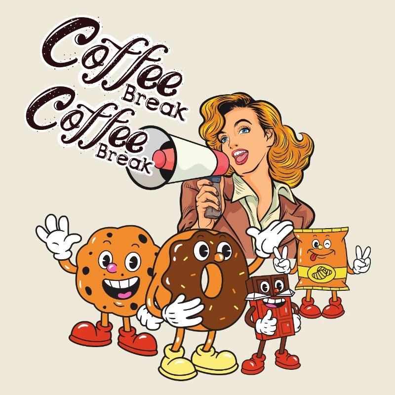 Pause-café – Style rétro et biscuits mignons