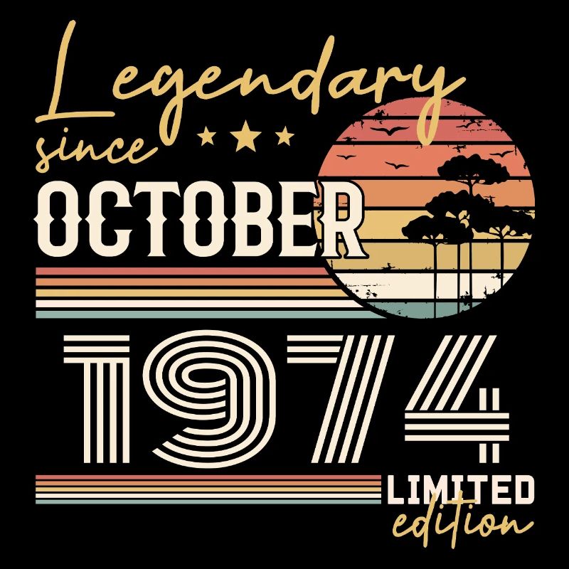 October 1974 Gift - Awesome Since October 1974
