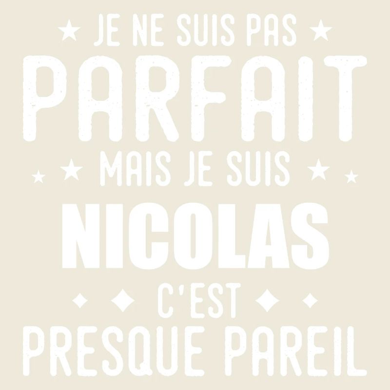 Nicolas: authentisch, unvollkommen, oberflächlich, perfektioniert