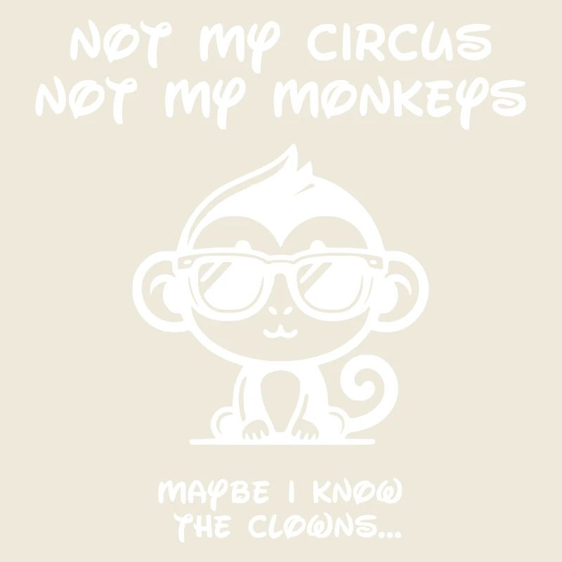 Pas mon cirque -Blanc