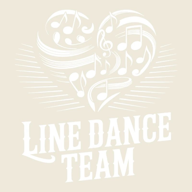 Heart Shape Line Dance Team Sheet Music