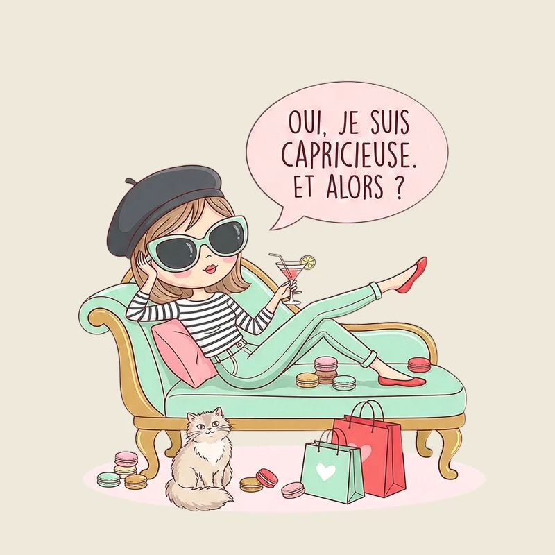 Ich bin launisch und so