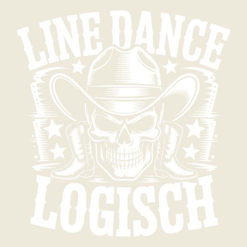 Line Dance Logical Skull
