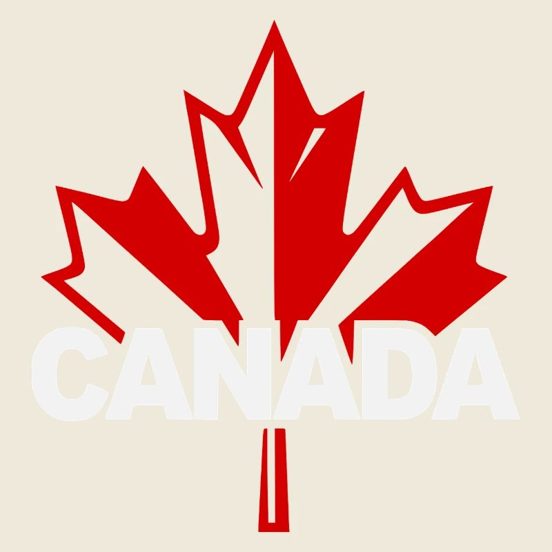 Red Maple Leaf Canada Logo