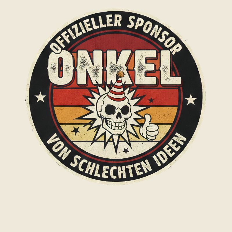 Oncle - Sponsor du badge rétro Bad Ideas