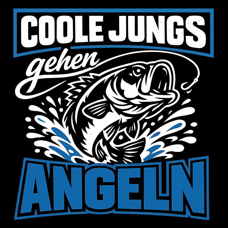 coole jungs gehen angeln