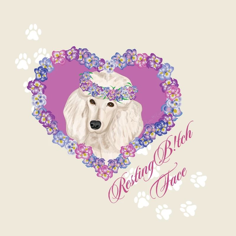 Resting B!tch Face Pudel