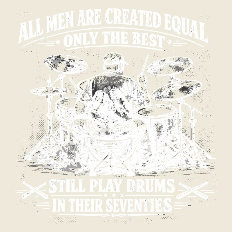 Drummer 70 Years Music Humor Birthday Gift