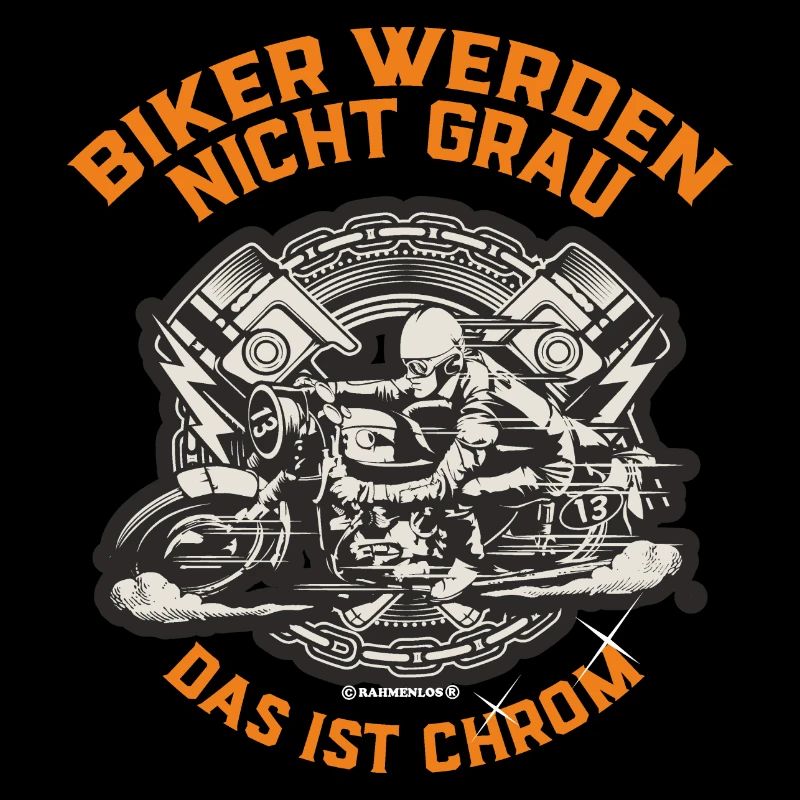 Design 2016 - Biker werden nicht grau - RAHMENLOS