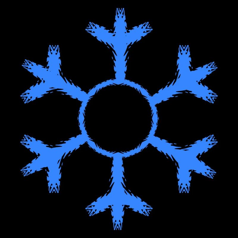 Snowflake winter cold cold