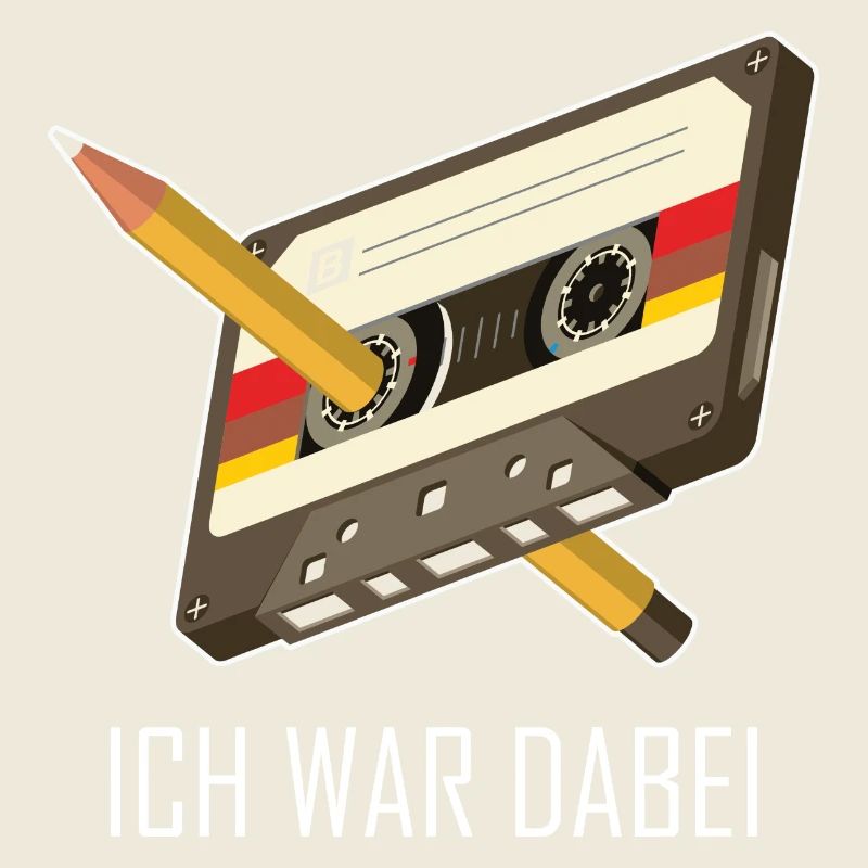 Kassette Bleistift 80er 90er Erinnerung Geschenk