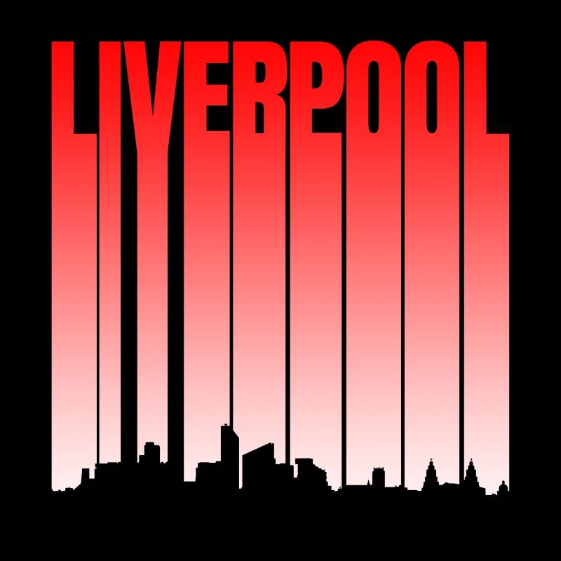 Liverpool Skyline Gradient