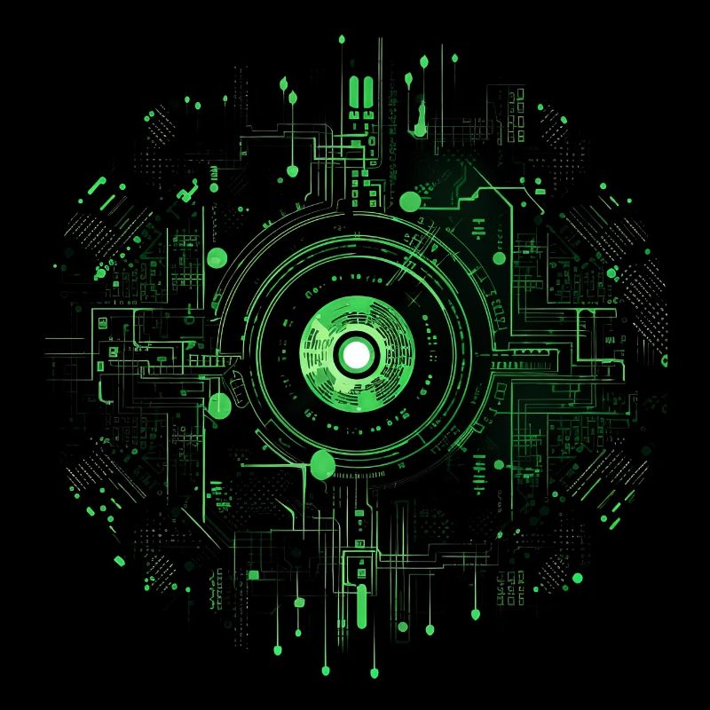 Matrix Style, Zeichen, Symbole, Cyber, SciFi, Code