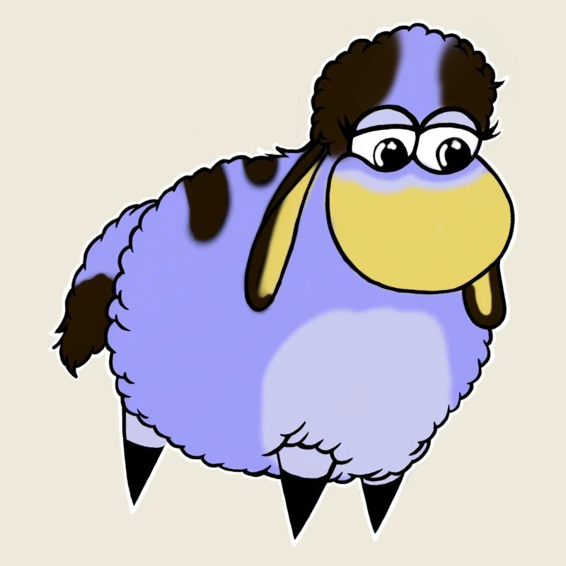 Wolly Sheepling Blaui