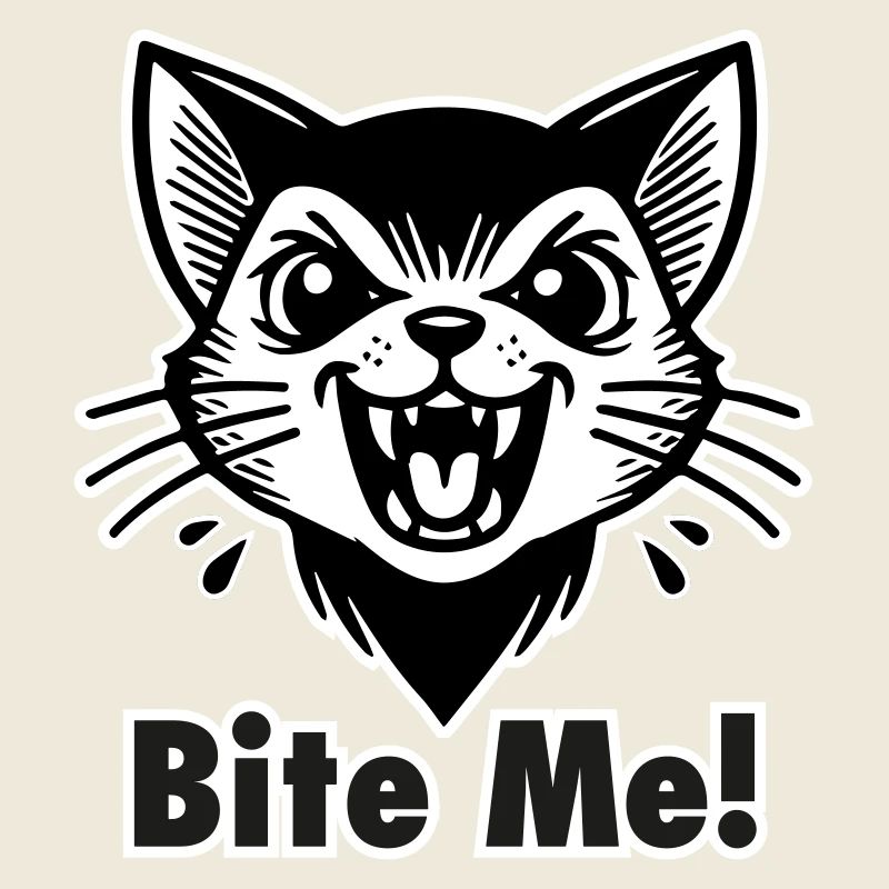 Gothic Vampirkatze - "Bite Me!" Entwurf