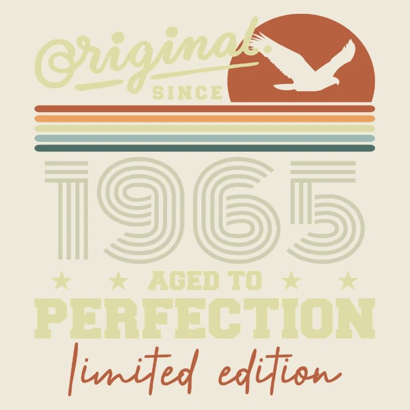Original 1965 Geburtstagsgeschenk 1945 Retro 1965