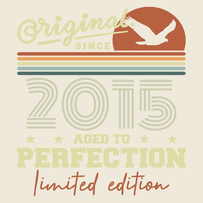 Original 2015 Geburtstagsgeschenk 2015 Retro 2015