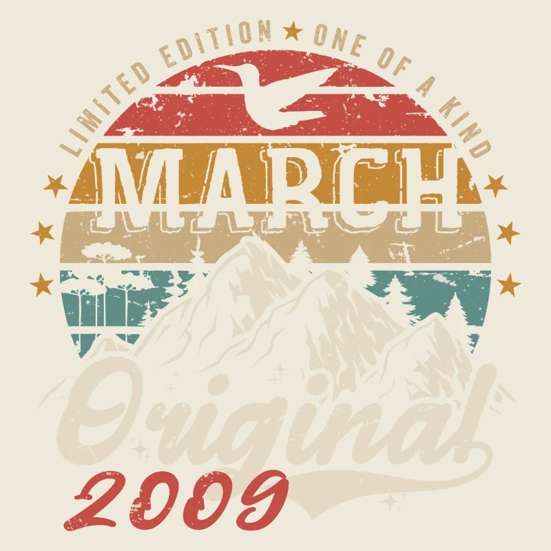 Awesome since March 2009 | Birthday March 2009