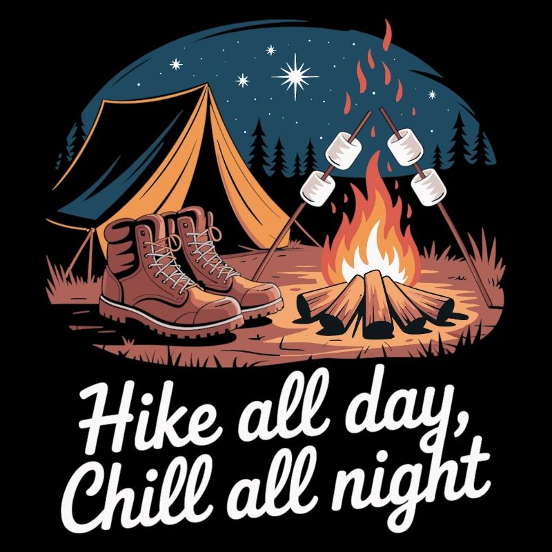 Hike All Day, Chill All Night – Camping Adventure