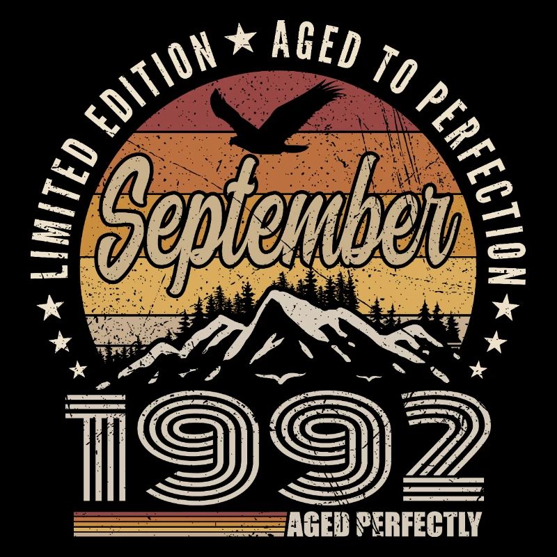 Né en Septembre 1992 - Anniversaire Septembre 1992