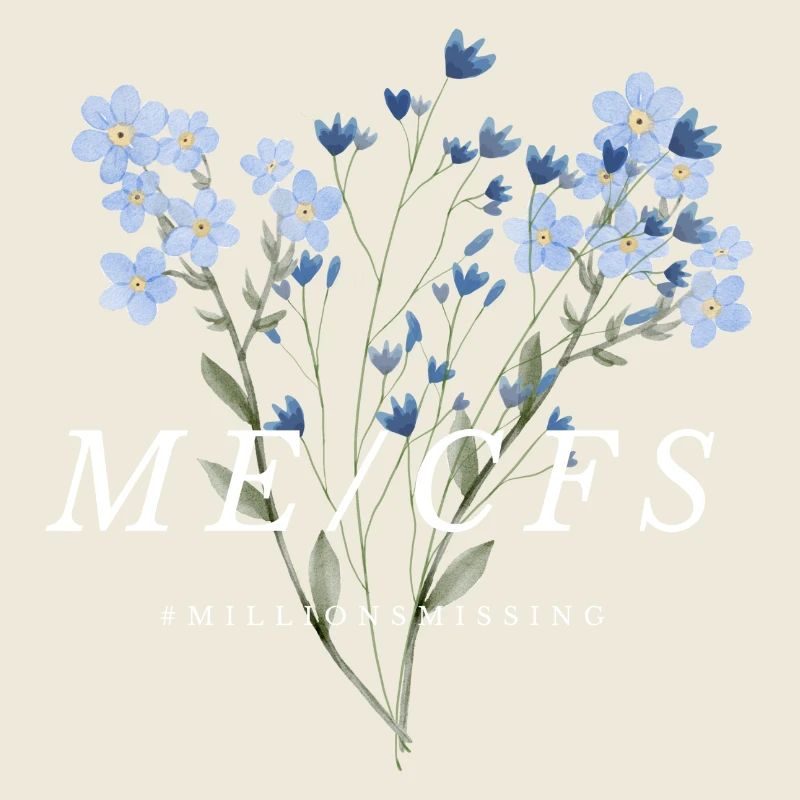 ME/CFS Fleurs blanches