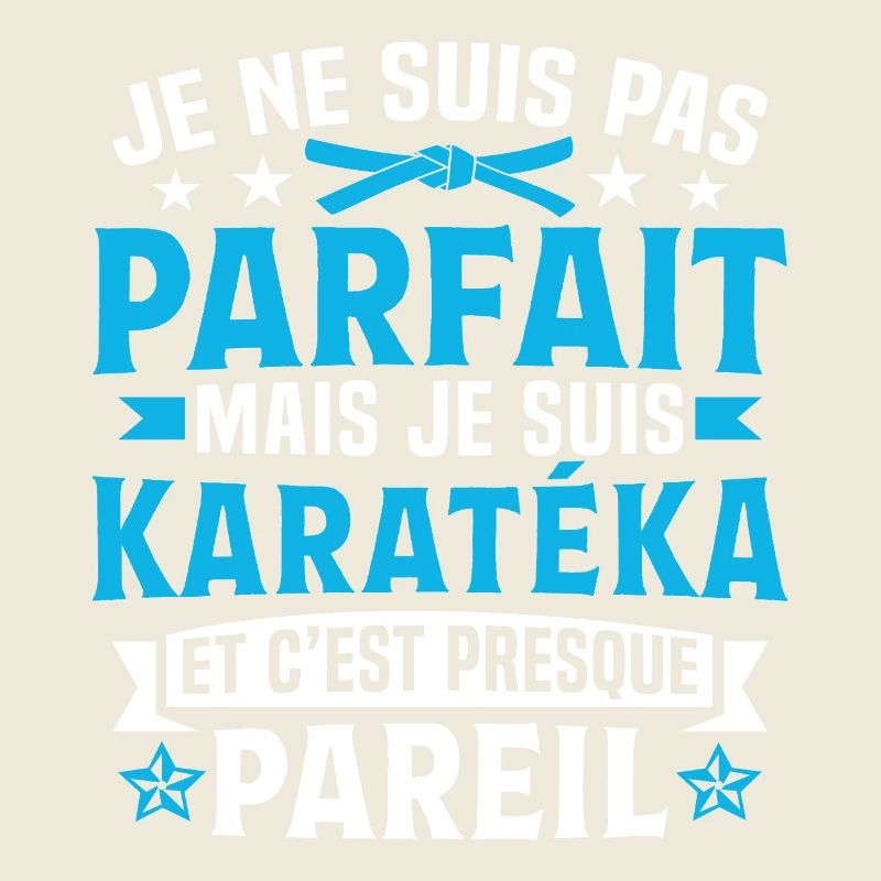 Ich bin Karateka Karate Geschenk