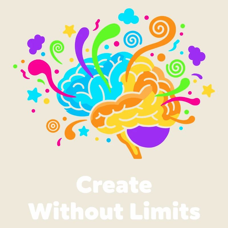 Creative brain art without limits