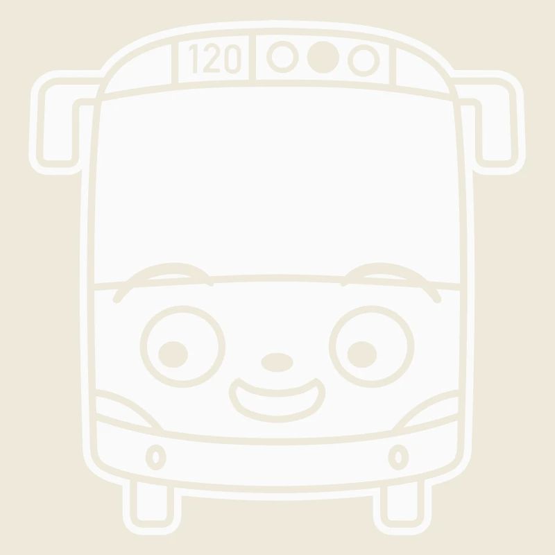 Kleiner Bus Cartoon – Comic Schulbus Reise Spaß
