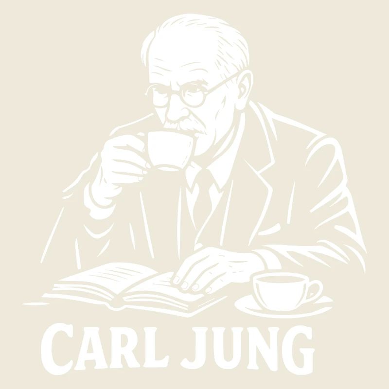 Carl Jung Coffee Study Tee