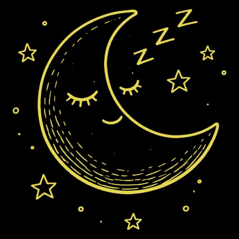 dreamland moon - sleeping moon