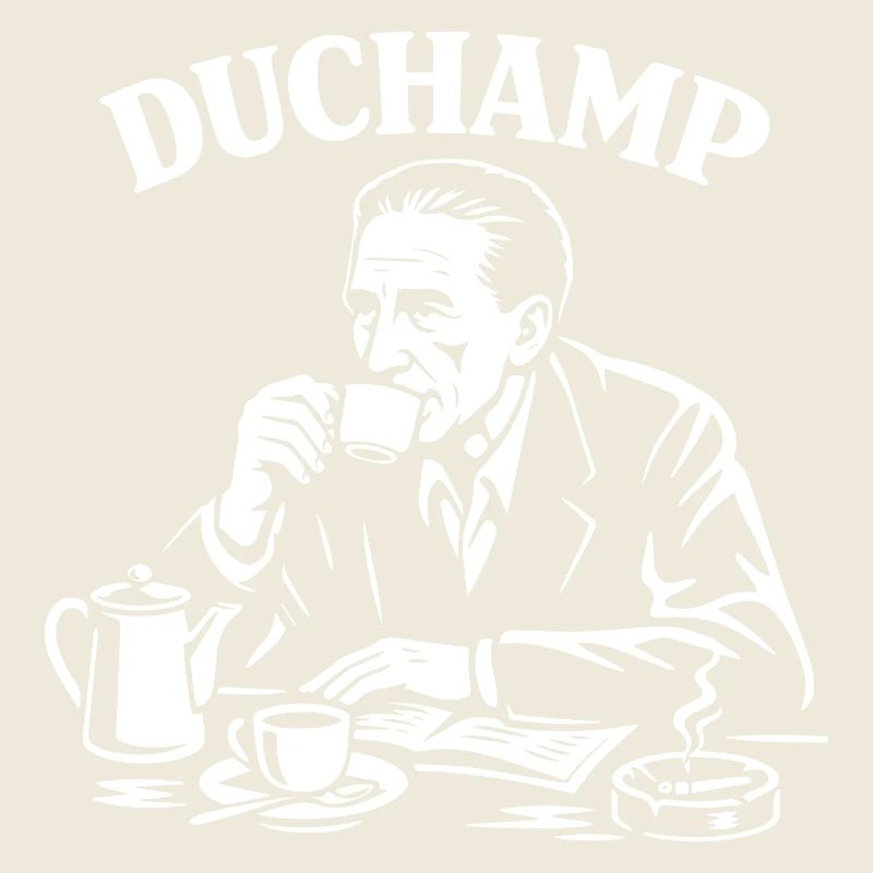 Marcel Duchamp Dada Kaffeeporträt