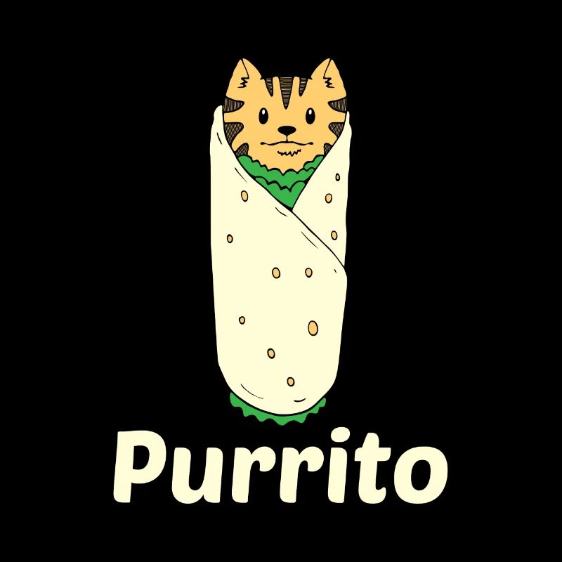 Purrito - Cat Burrito chaton ronronnant