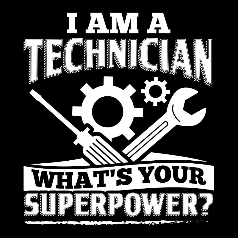 Shirt drôle de technicien Je suis un