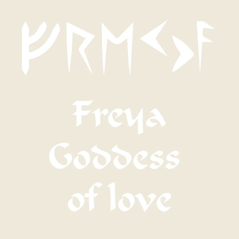 Freya déesse de l'amour