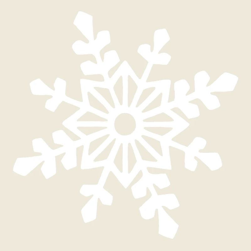White snowflake