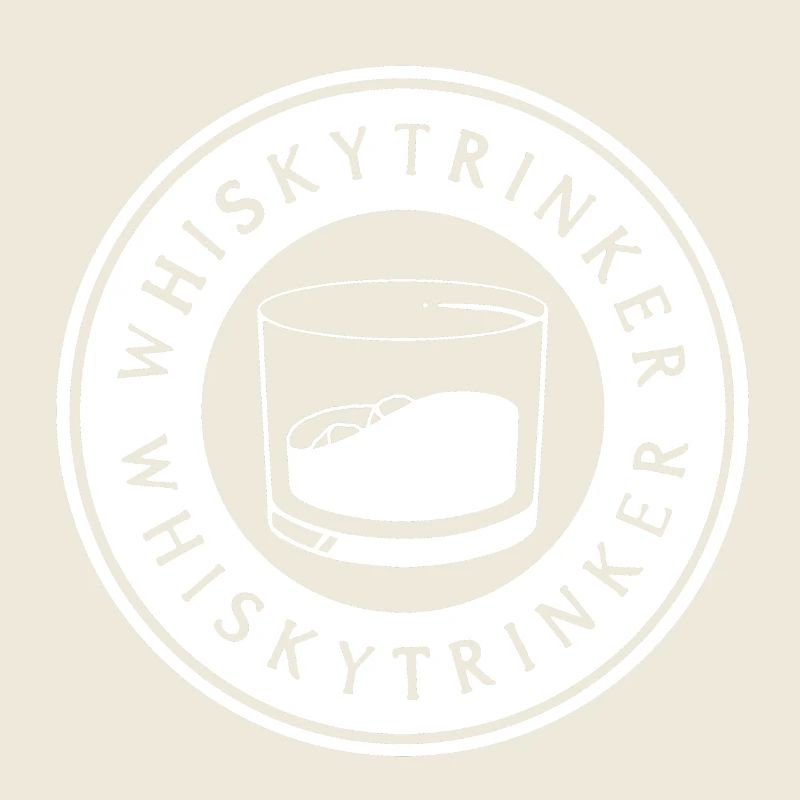 Whisky drinker - white