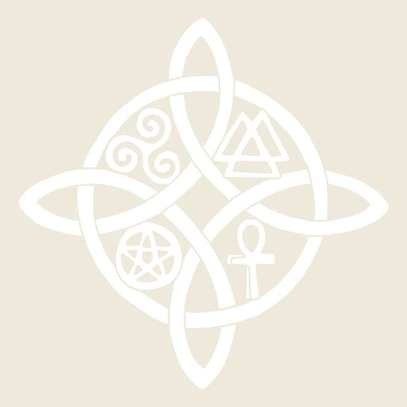 Noeud de sorcière blanc