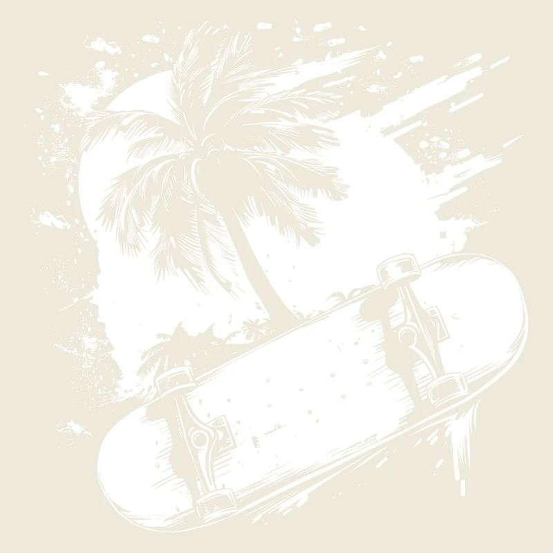 Skateboarding Zeichnung