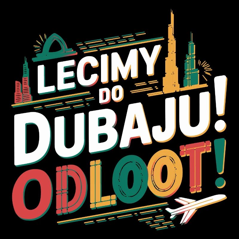 Let's go! Where? We're flying to Dubai! Odlooot!