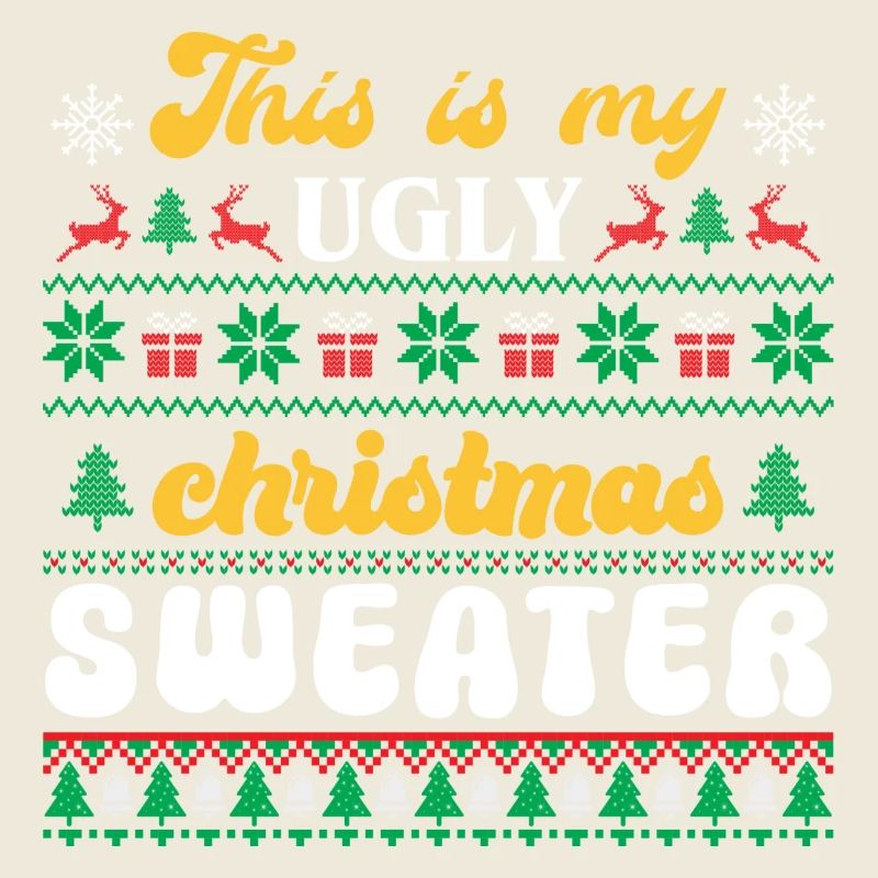 Das ist mein hässlicher Weihnachtspullover