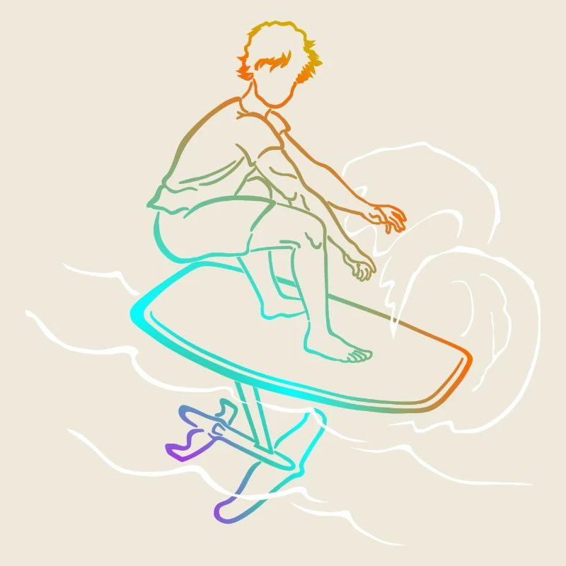 Foil Foiling Wing Sling Surf