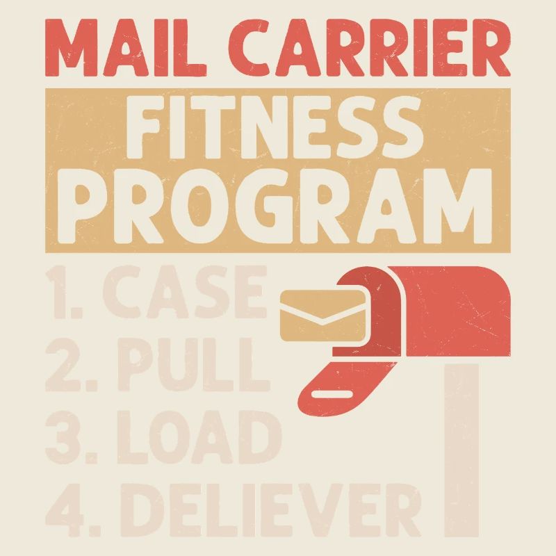 Mail Carrier Fitness Program Postal Worker Mail