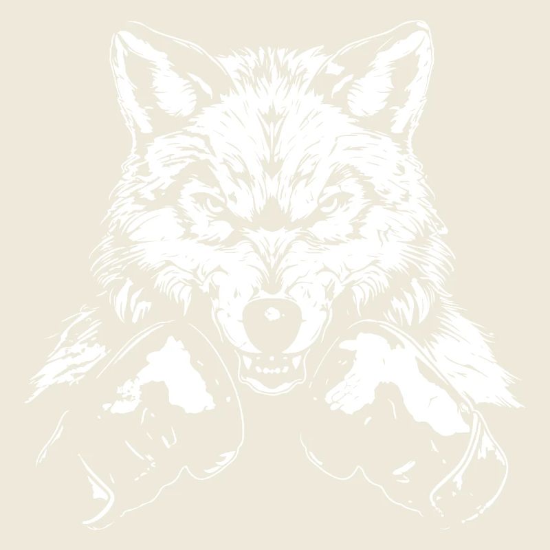 Wolf Boxing Fighter MMA