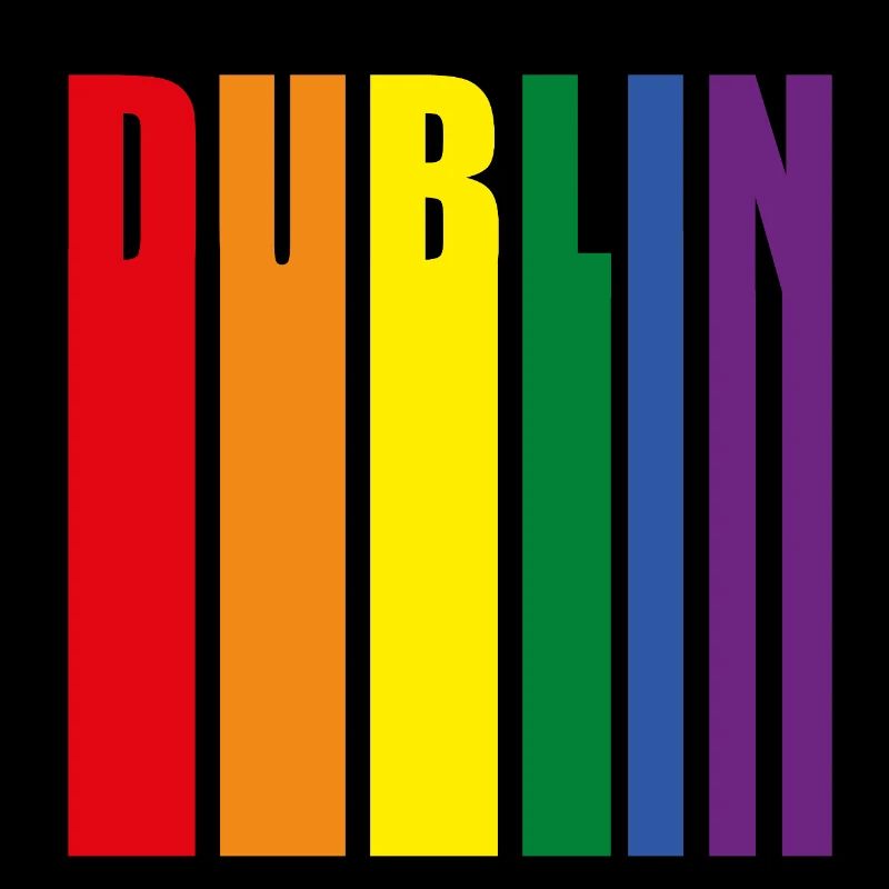 Cadeau de la fierté arc-en-ciel de Dublin
