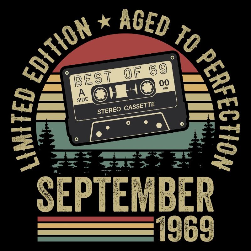 Born in September 1969 Vintage 1969