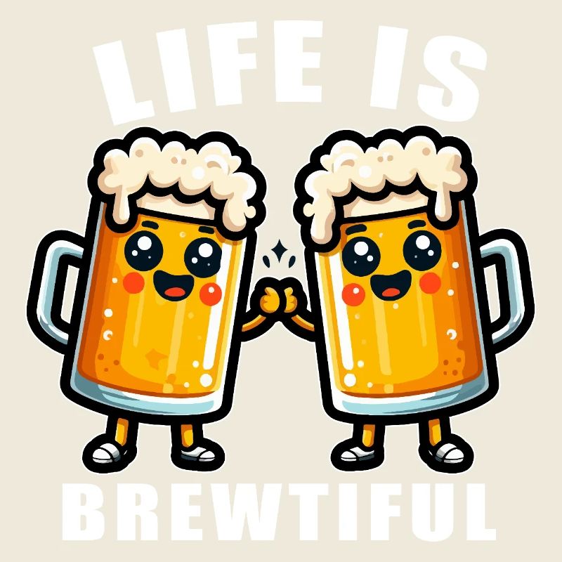 Life is Brewtiful Mugs
