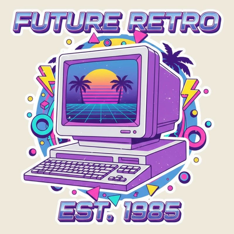 Future Retro 1985 – Conception informatique vintage
